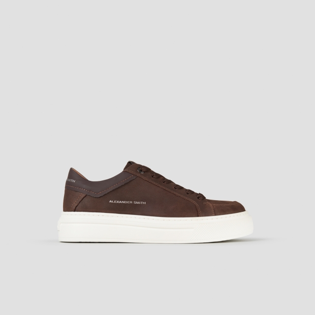 Sneakers Alexander Smith regent man in dark brown nubuck - 1