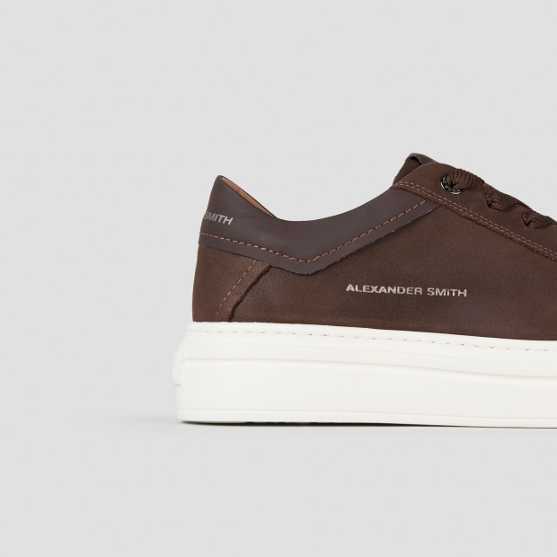 Sneakers Alexander Smith regent man in dark brown nubuck - 3