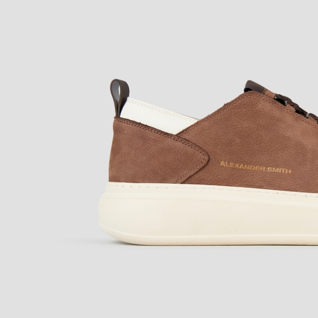 Sneakers Alexander Smith wembley man deconstructed in brown tumbled nubuck - 3