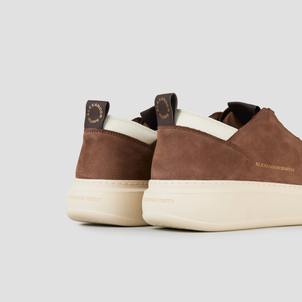 Sneakers Alexander Smith wembley man deconstructed in brown tumbled nubuck - 5