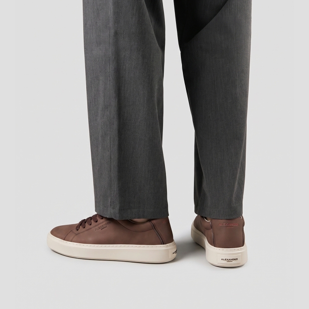 Sneakers Alexander Smith london man in dark brown tumbled suede - 2