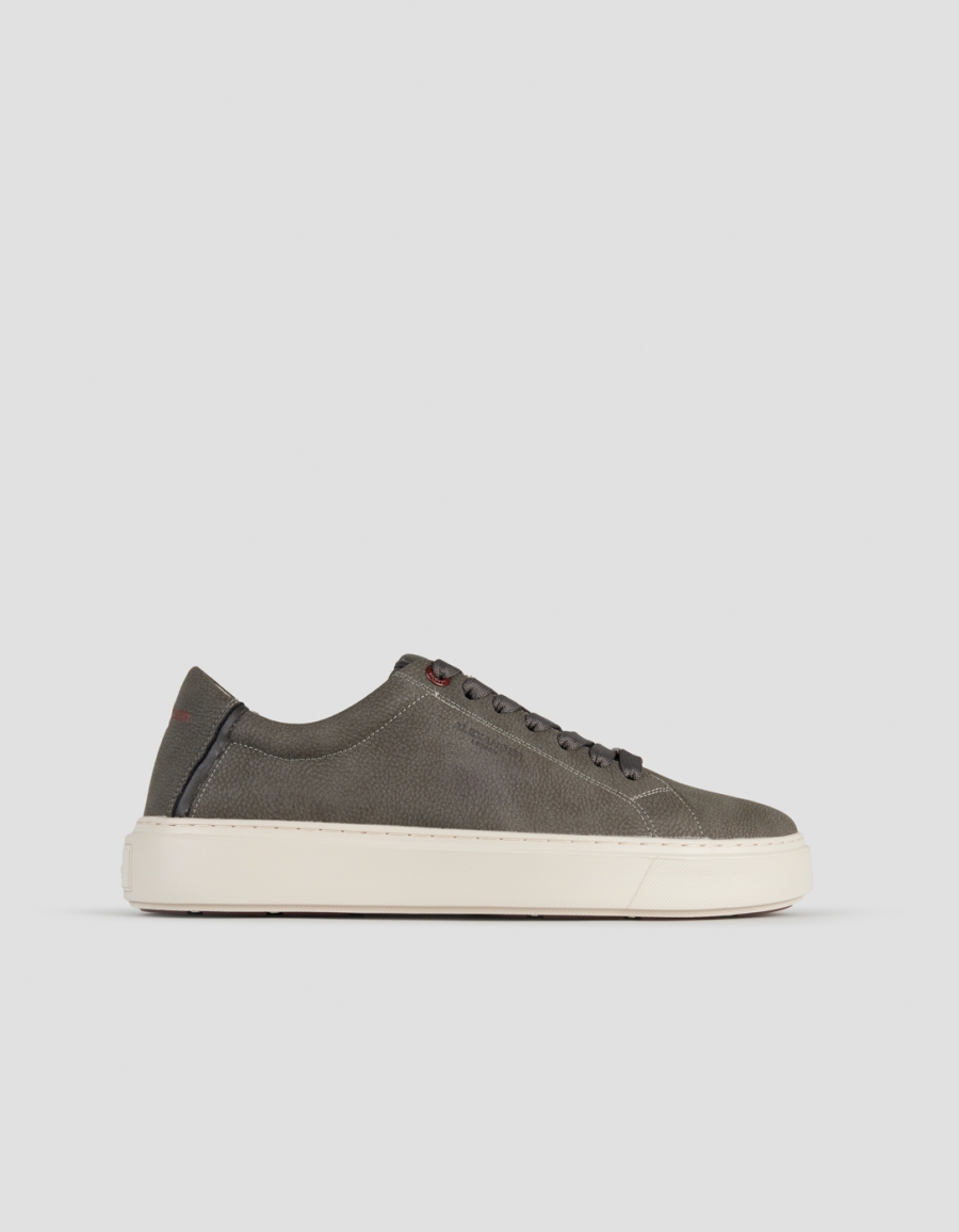 Sneakers Alexander Smith london man in dark grey tumbled suede - 1