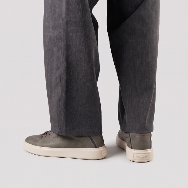 Sneakers Alexander Smith london man in dark grey tumbled suede - 2