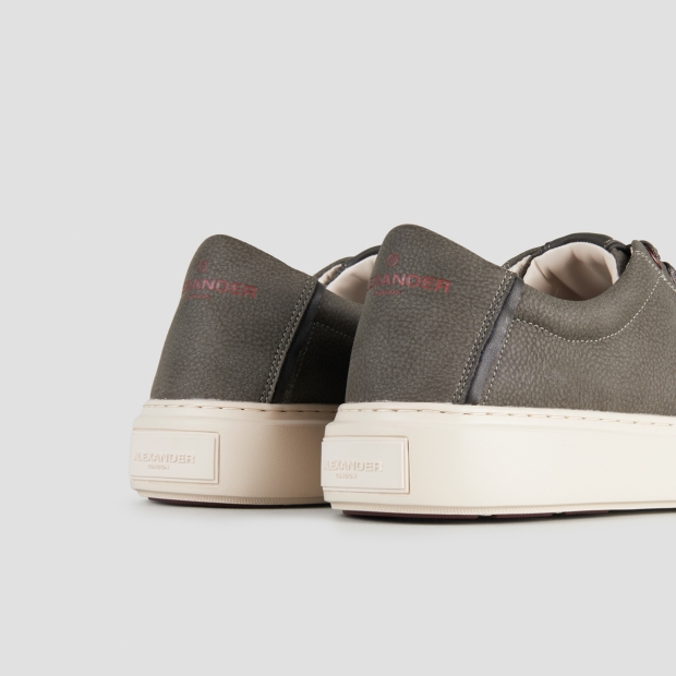 Sneakers Alexander Smith london man in dark grey tumbled suede - 5