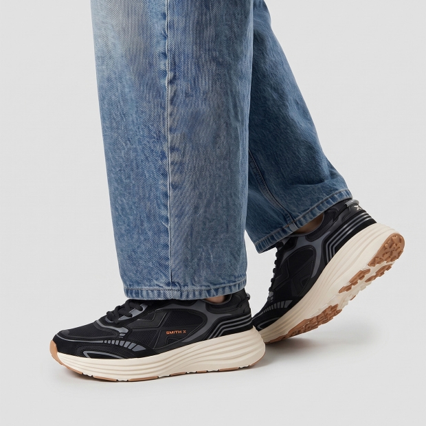 Sneakers Alexander Smith storm man in black and technical fabric - 2