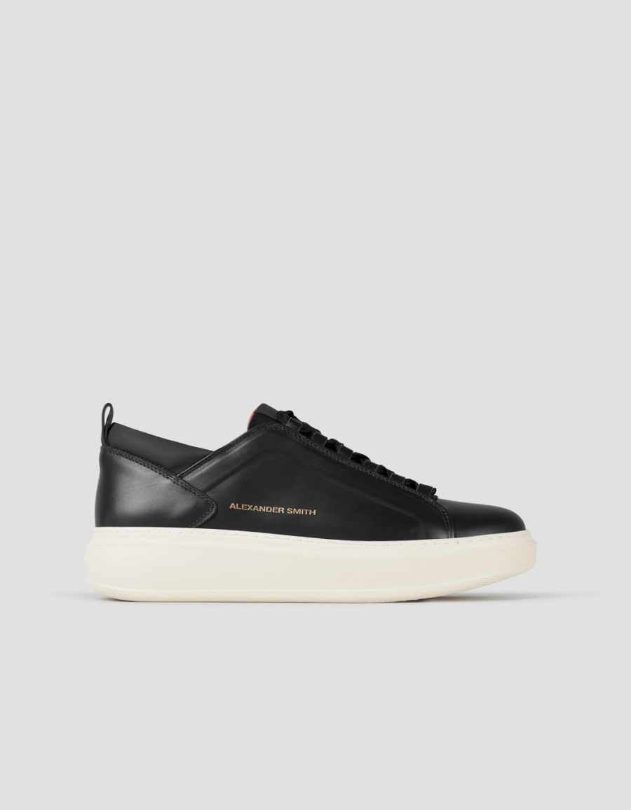 Wembley Man High Frequency in black leather