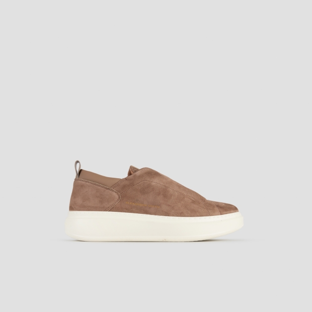 Sneakers Alexander Smith wembley slip-on man in brown suede - 1