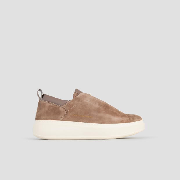Sneakers Alexander Smith wembley slip-on man in beige suede - 1