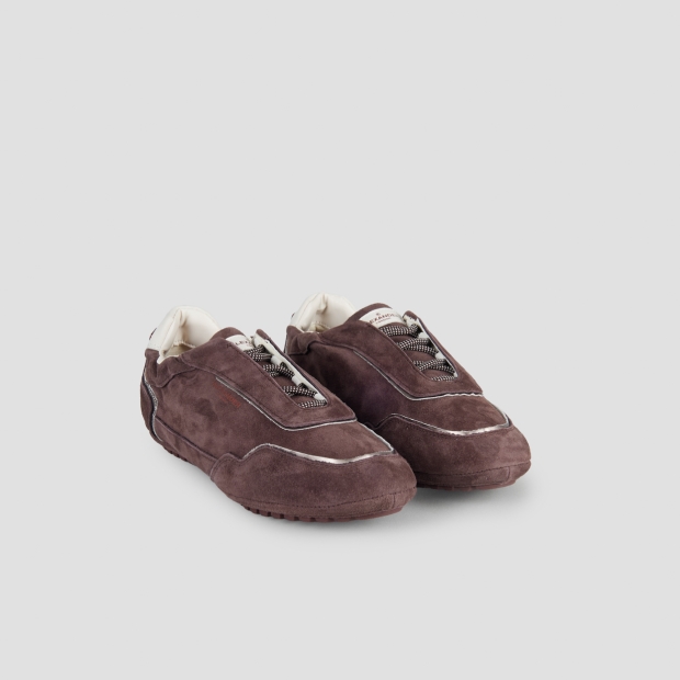 Sneakers Alexander Smith river woman in dark brown suede - 4