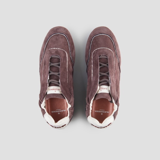 Sneakers Alexander Smith river woman in dark brown suede - 6
