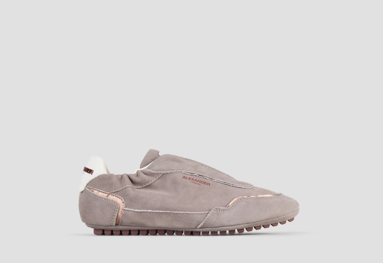 Sneakers Alexander Smith river woman in grey suede - 1