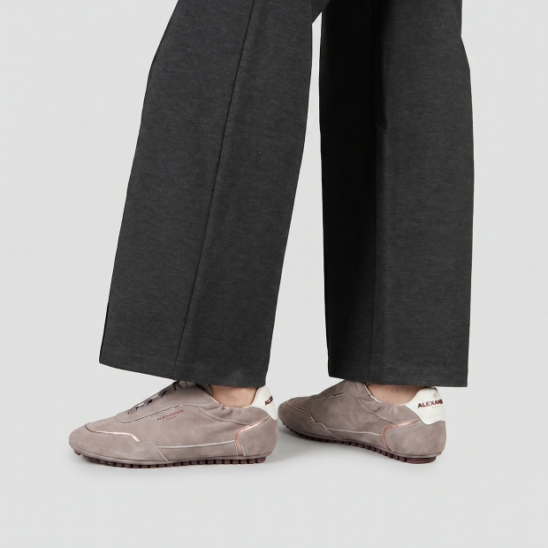 Sneakers Alexander Smith river woman in grey suede - 2