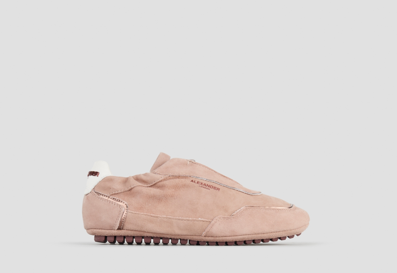 Sneakers Alexander Smith river woman in rose suede - 1