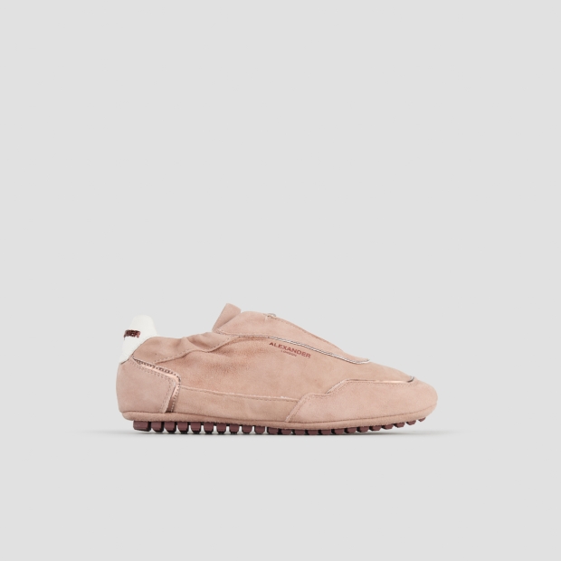 Sneakers Alexander Smith river woman in rose suede - 1
