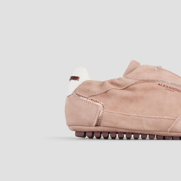 Sneakers Alexander Smith river woman in rose suede - 3