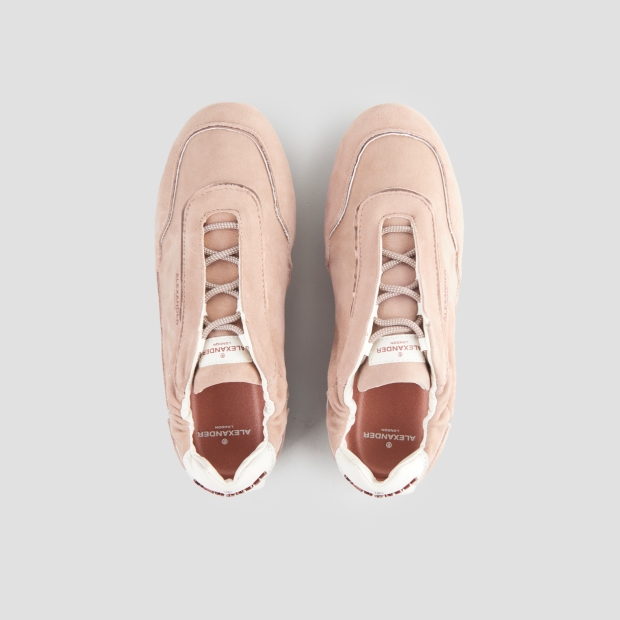 Sneakers Alexander Smith river woman in rose suede - 6