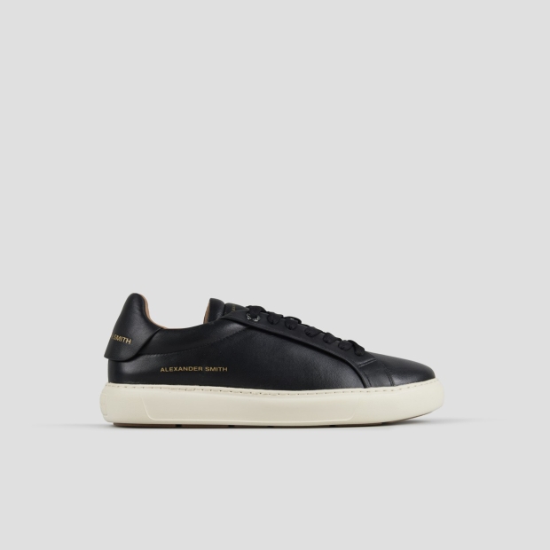Sneakers Alexander Smith soho uomo in morbida pelle nera - 1