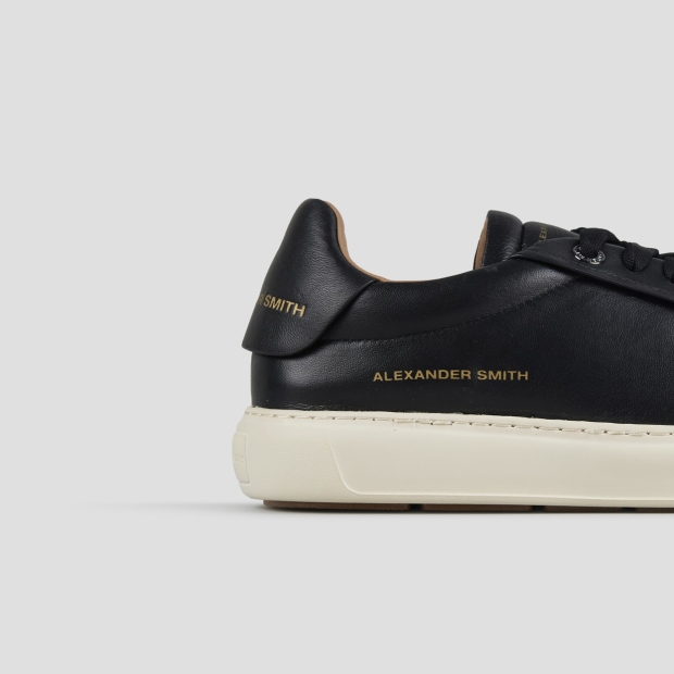 Sneakers Alexander Smith soho uomo in morbida pelle nera - 2