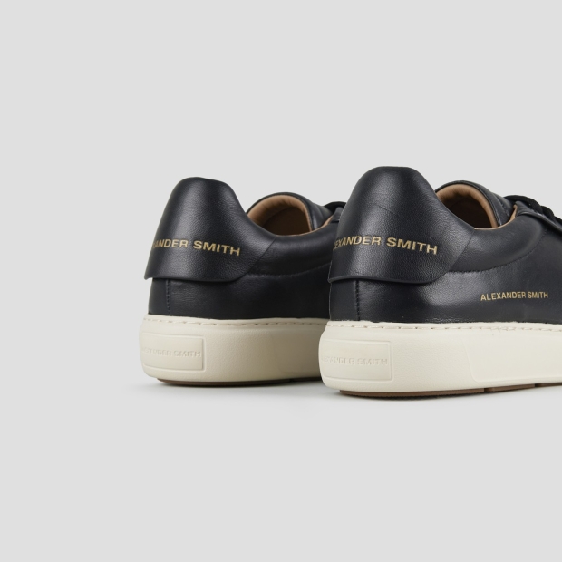 Sneakers Alexander Smith soho uomo in morbida pelle nera - 4