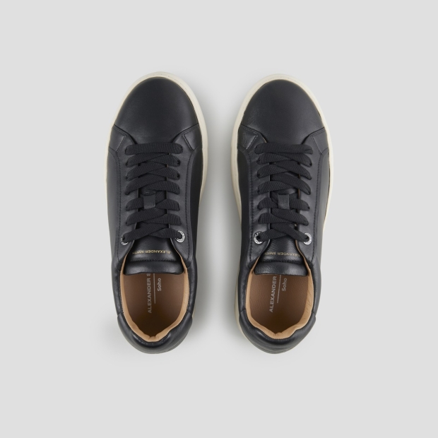 Sneakers Alexander Smith soho uomo in morbida pelle nera - 5