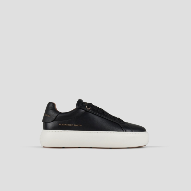 Sneakers Alexander Smith soho donna in morbida pelle nera - 1