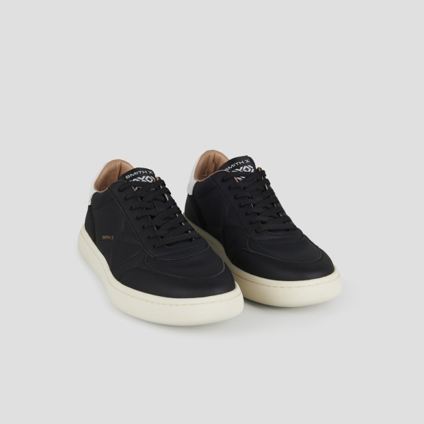 Sneakers Alexander Smith ocean uomo in nero e tallone bianco - 3