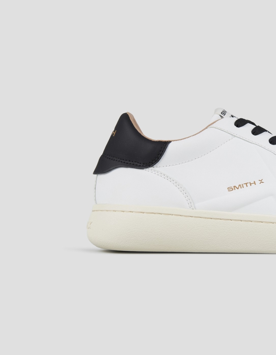 Sneakers Alexander Smith ocean uomo in bianco con tallone nero - 2