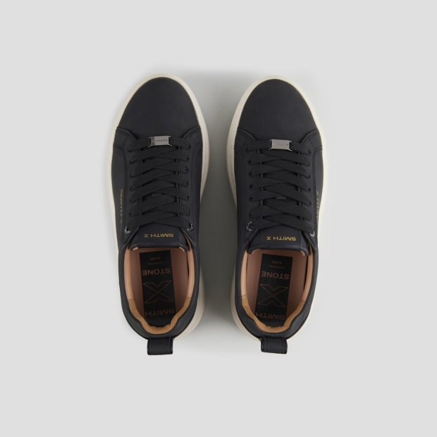Sneakers Alexander Smith stone uomo in suede nero - 5