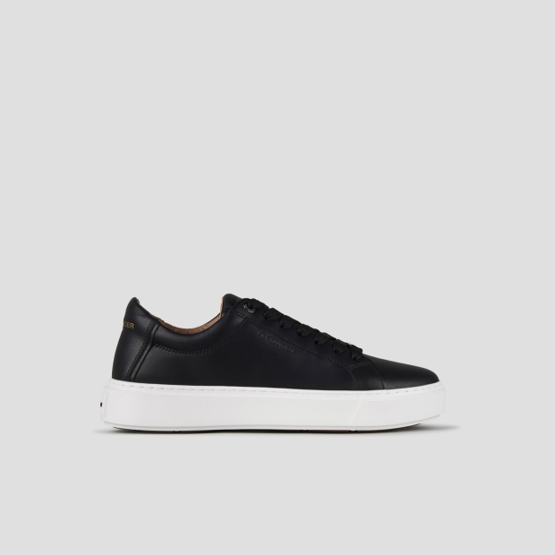 Sneakers Alexander Smith london uomo in morbida pelle nera - 1