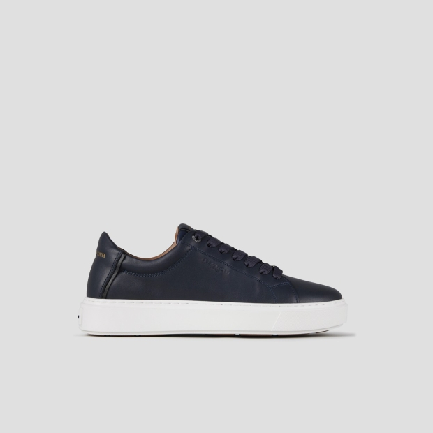 Sneakers Alexander Smith london uomo in morbida pelle blu - 1