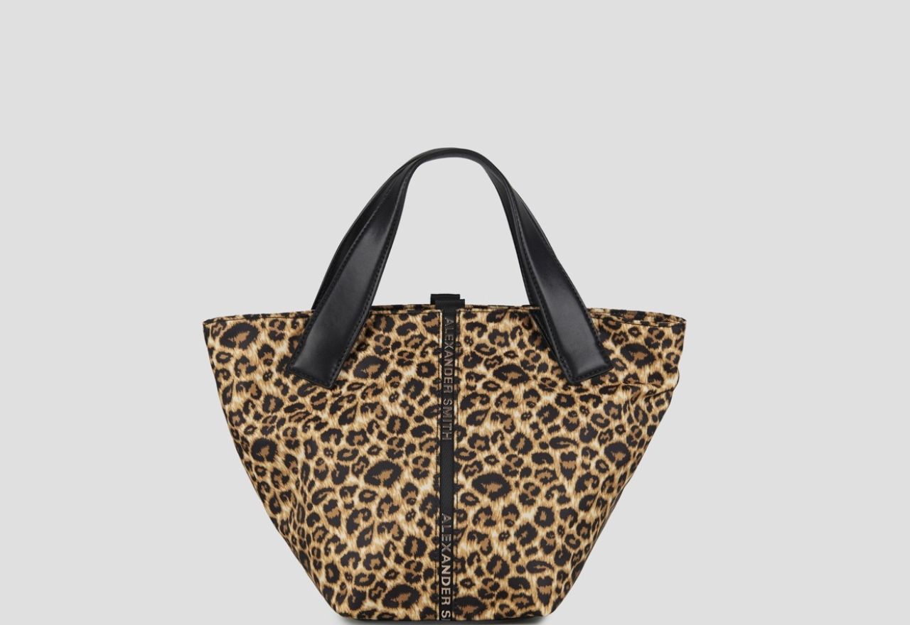 Sneakers Alexander Smith lauren small borsa a mano con tracolla in nylon maculato - 1