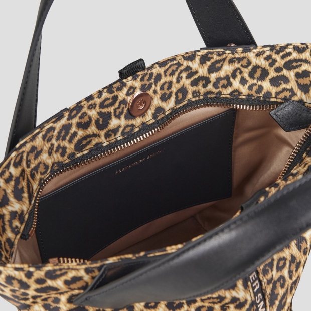 Sneakers Alexander Smith lauren small borsa a mano con tracolla in nylon maculato - 6