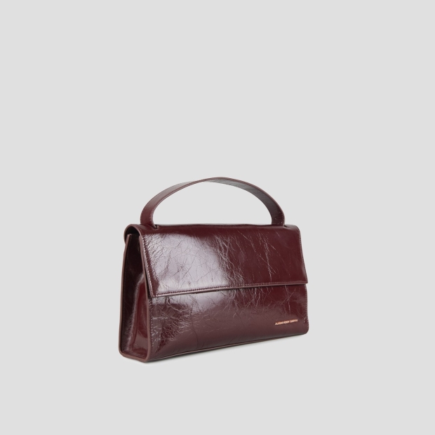 Sneakers Alexander Smith holly borsa a spalla con tracolla in pelle naplak bordeaux - 3