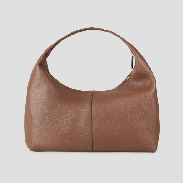 Sneakers Alexander Smith chloe borsa a spalla in pelle bottalata marrone - 5