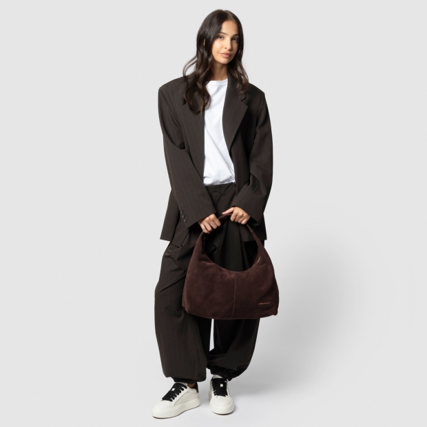 Sneakers Alexander Smith chloe borsa a spalla in suede bordeaux - 7