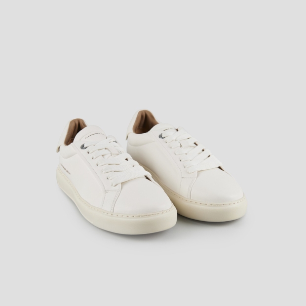Sneakers Alexander Smith soho uomo in morbida pelle bianca - 3