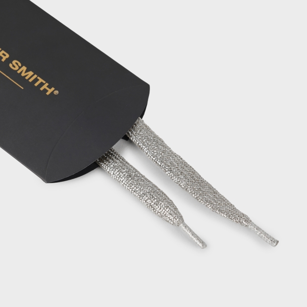 Sneakers Alexander Smith lacci lurex argento donna - 2