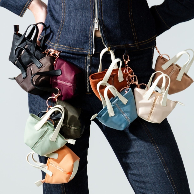 Sneakers Alexander Smith mini lauren in nylon pesca - 2