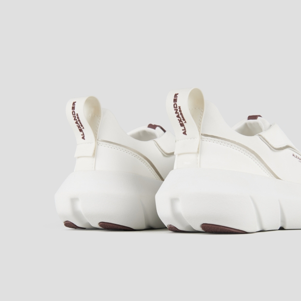 Sneakers Alexander Smith eclipse donna in pelle bianca - 5