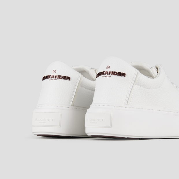 Sneakers Alexander Smith london donna in pelle bottalata bianca - 5