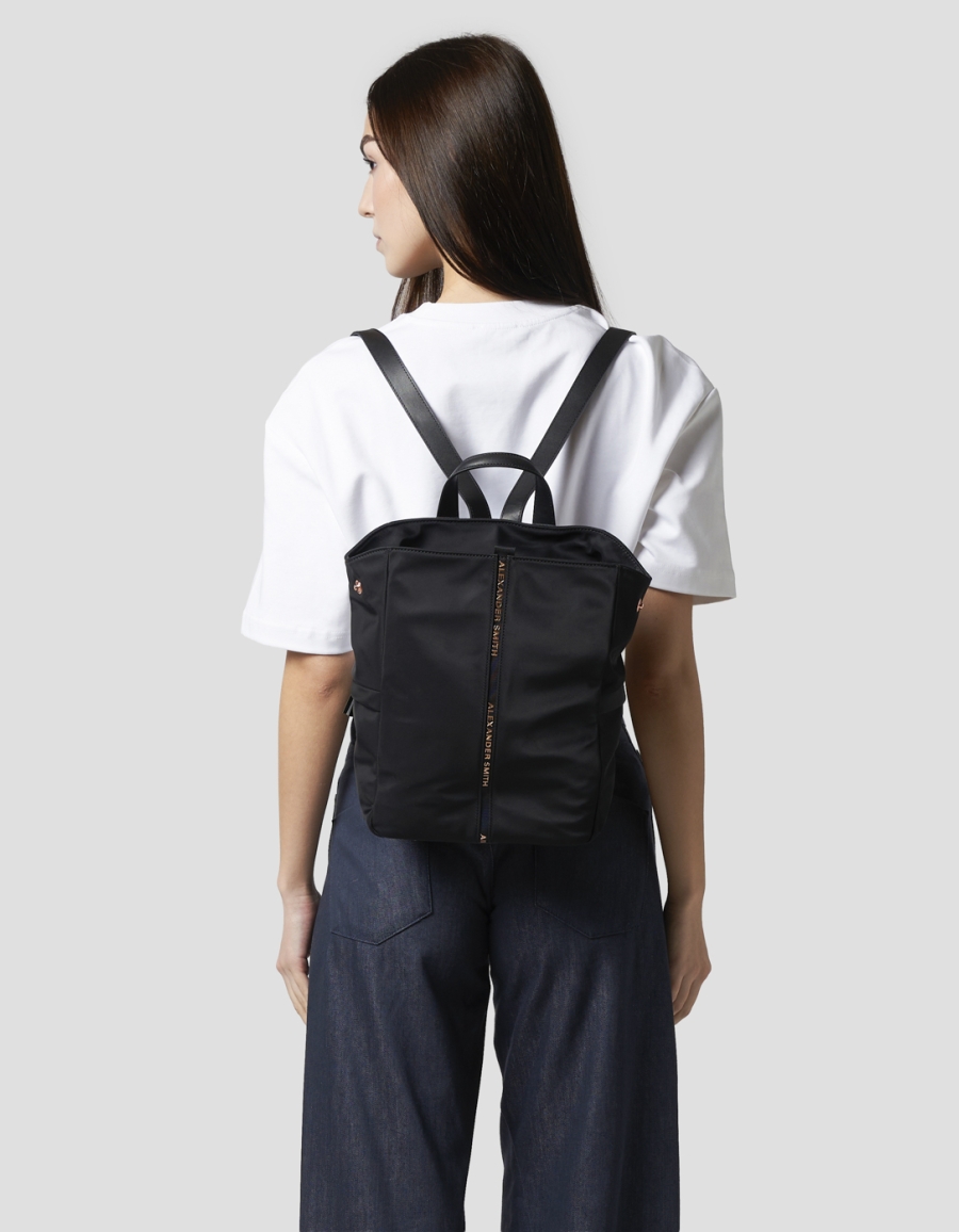 Sneakers Alexander Smith daisy zaino in nylon nero - 2