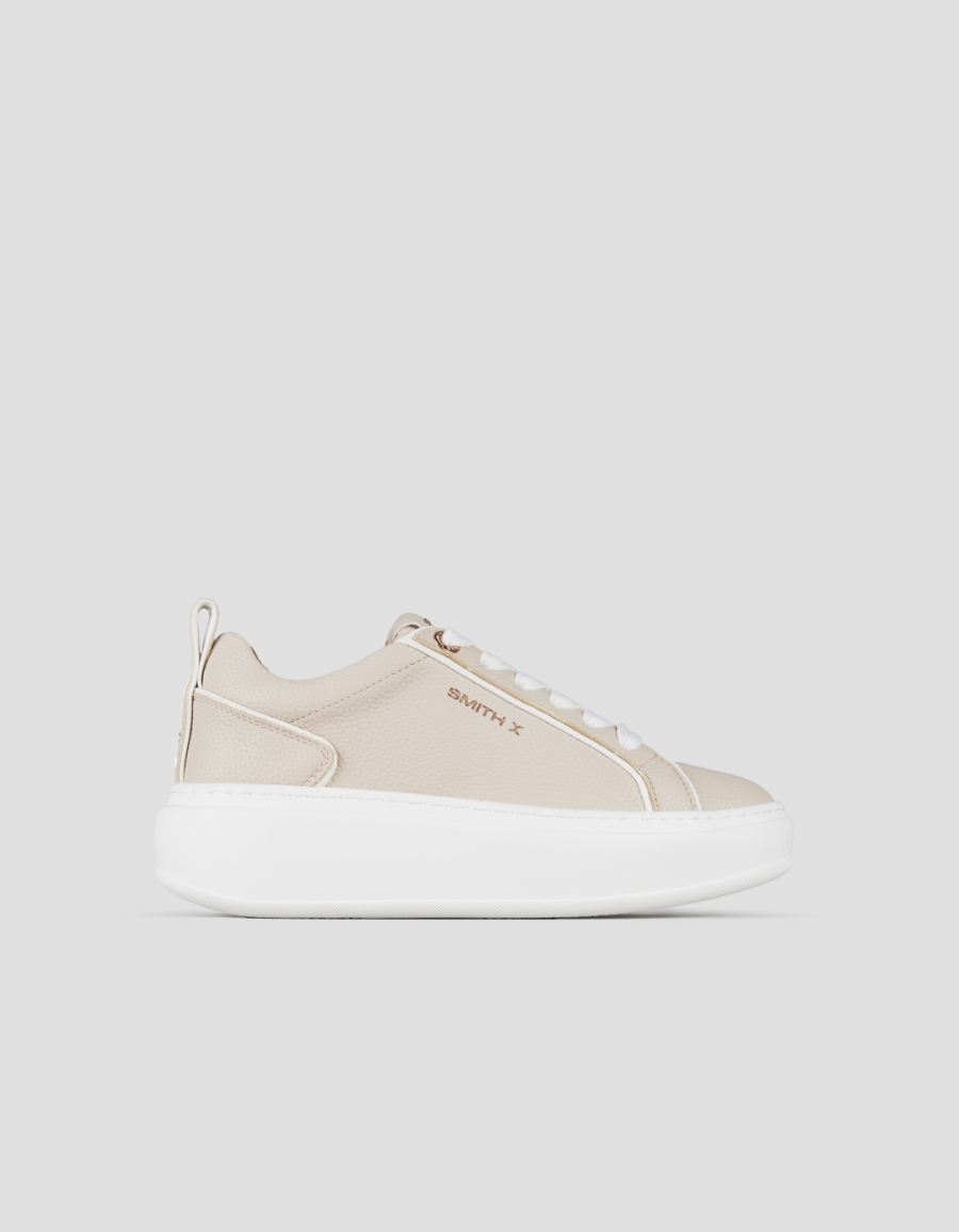 Sneakers Alexander Smith stone donna in bottalato beige - 1