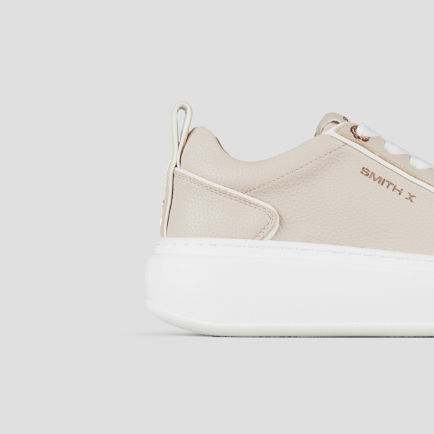 Sneakers Alexander Smith stone donna in bottalato beige - 3