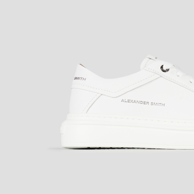 Sneakers Alexander Smith regent uomo in pelle bianca - 4