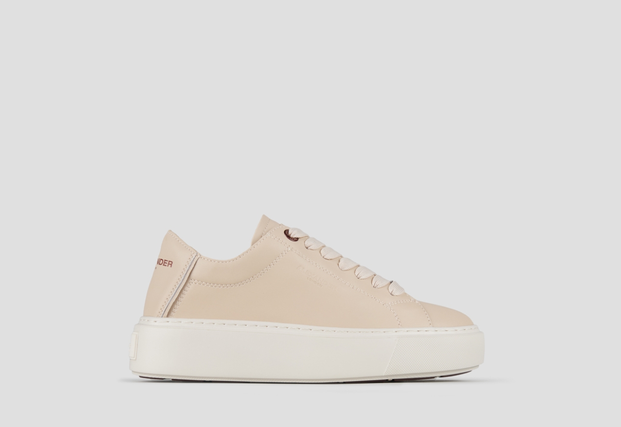 Sneakers Alexander Smith london donna decostruita in nappa beige - 1