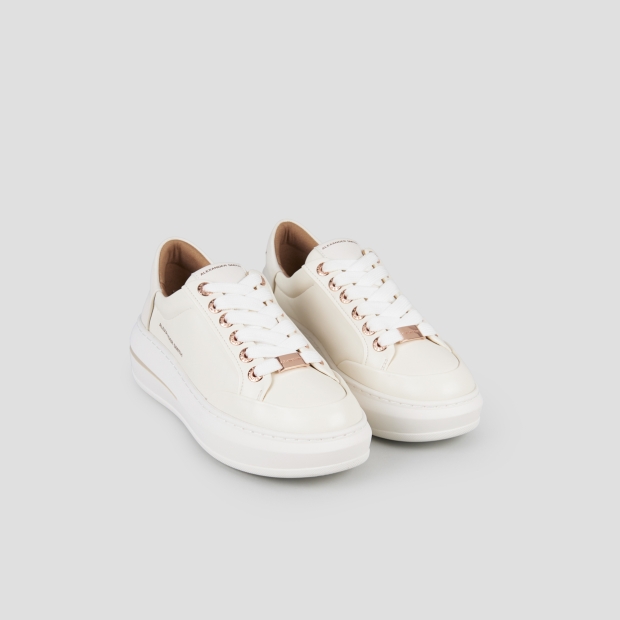 Sneakers Alexander Smith lancaster donna in pelle bianca - 4