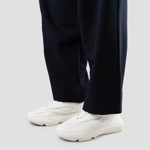 Sneakers Alexander Smith eclipse uomo in pelle bianca - 2