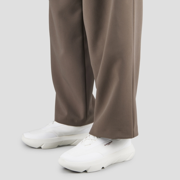 Sneakers Alexander Smith eclipse uomo in nylon rip-stop e gommato bianco - 2