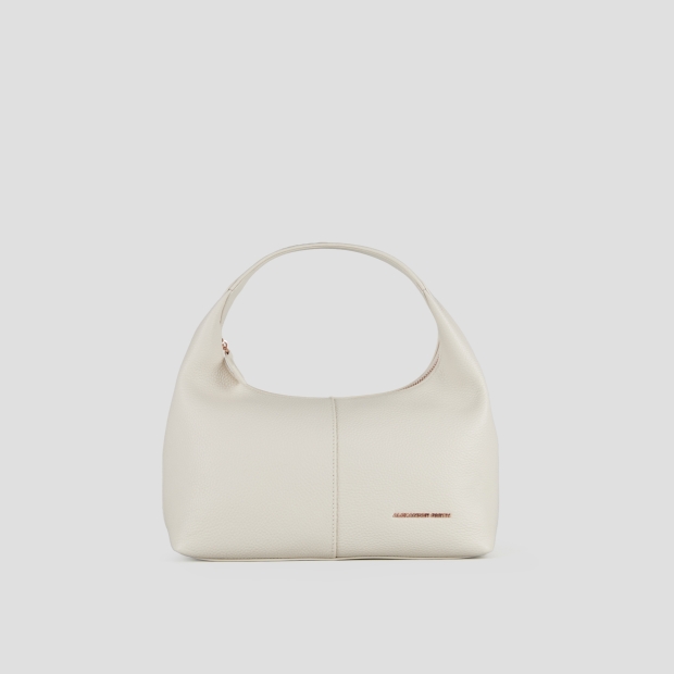 Sneakers Alexander Smith chloe small borsa a spalla in pelle bottalata bianca - 1