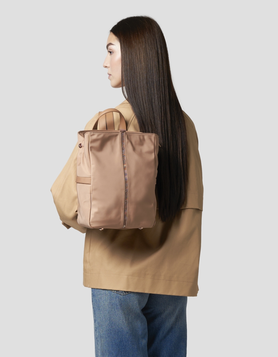 Sneakers Alexander Smith daisy zaino in nylon marrone - 2